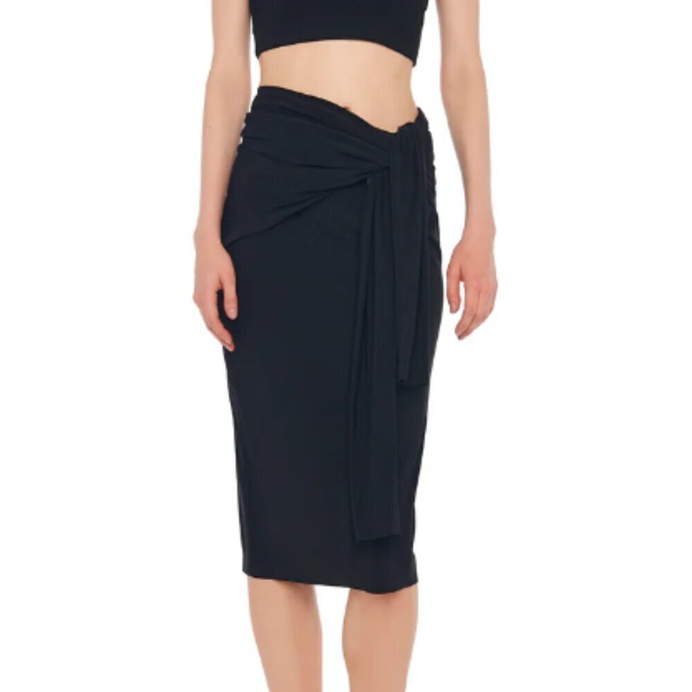 New Norma Kamali Tan All In‎ One Multi Way Jersey Dress - Picture 10 of 11